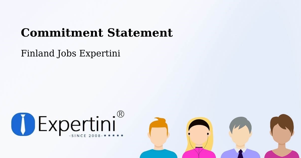 Commitment Statement - Finland Jobs Expertini